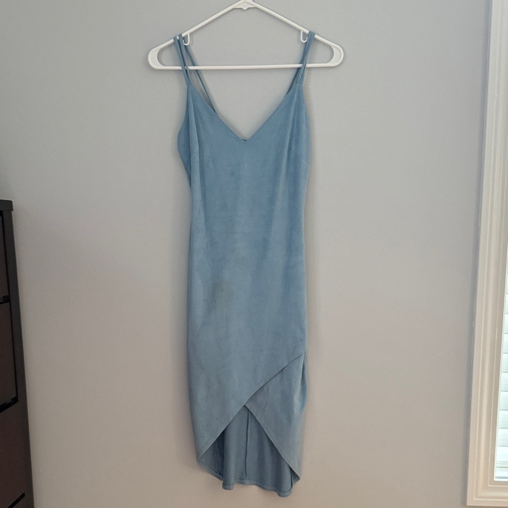 Windsor Sky Blue High Low Dress